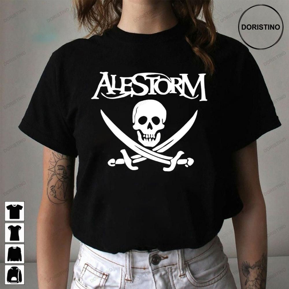 Skull Art Alestorm Limited Edition T-shirts